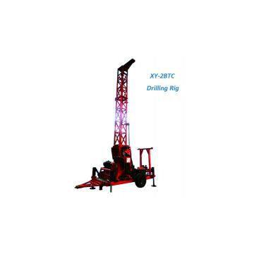 XY-2BTC Trailer Mounted Diamond Core Drilling Rig for Mine Drilling With Wire-line System