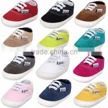 0-18month Newborn Baby Boy Canvas Sneakers M7031701 photo-2