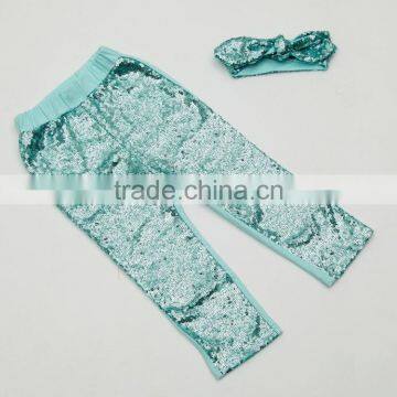 Baby icing sequin ruffle pants