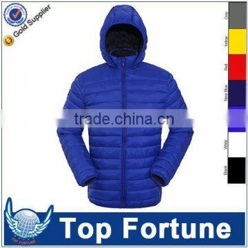 Provide OEM service hot sell thin long duck man down jacket