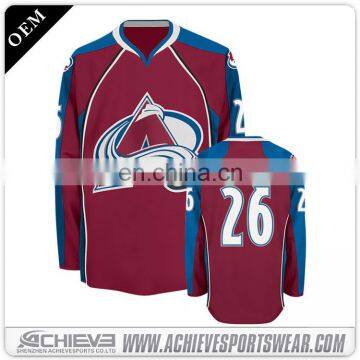 Ice Hockey Jerseys/ice Hockey Wear/ice Hockey Shirts Customized photo-5