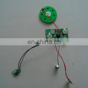 programmable recordable music greeting card sound module for gifts