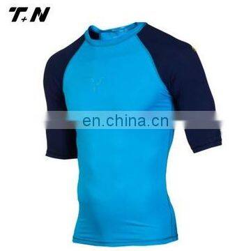 Sublimation custom design rash guard for men