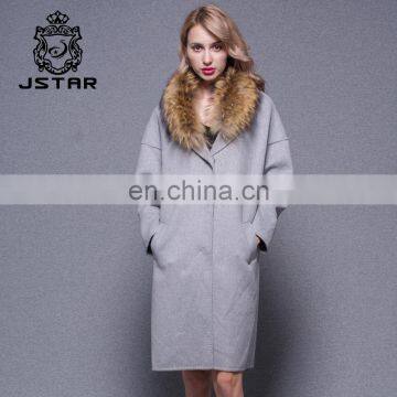 Top Grade Fashion Women Winter Wool Coat Lady Cashmere Winter Coat photo-2