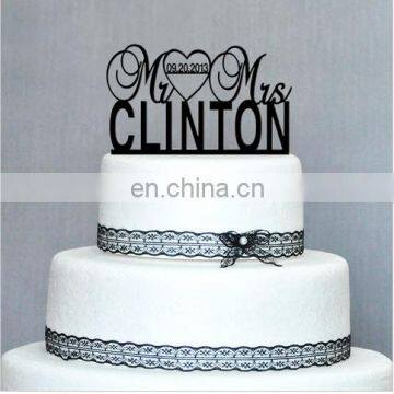 personalized wood wedding cake topper wedding cake topper