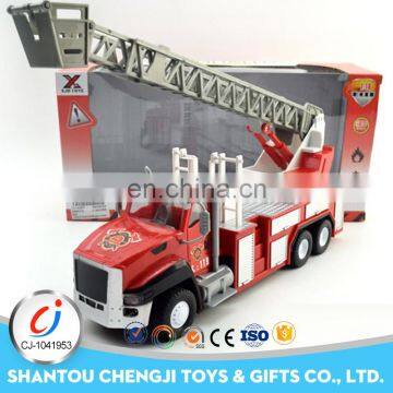 Wholesale cheap battery operated fire truck custom mini toy car