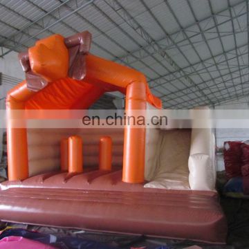 Inflatable bull trampoline combo with slide bouncer inflatable amusing bull trampoline combo