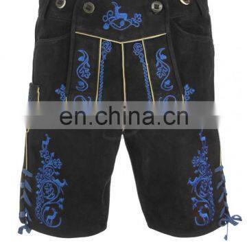 Lederhosen Shorts Suede leather lederhosen for Bavarian (Bavarian Party Dress)