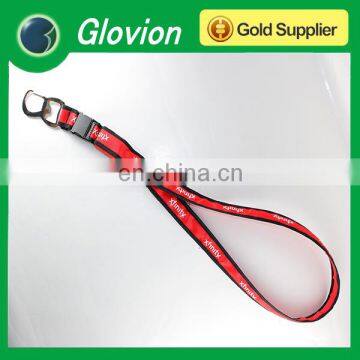 NEW arrival lled flashing lanyards with bottle openers custom bottle opener lanyard custome lanyard