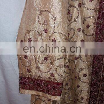 Ethnic Man's Wedding Zardosi Work Designer Sherwani Indian Kurta photo-4