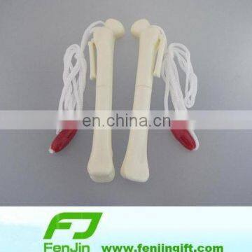 Fashionable Bone Shape Ballpoint Pens With String