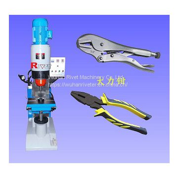 Locking pliers riveting machine,hydraulic riveting machine,radial riveting machine