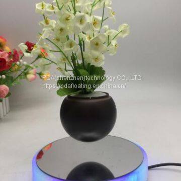 360 spining maglev floating levitate air bonsai trees for gift