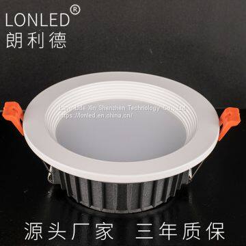 Aluminum Case 4 Inch 12W Recessed LED Downlight White---Lonled Die Casting photo-3