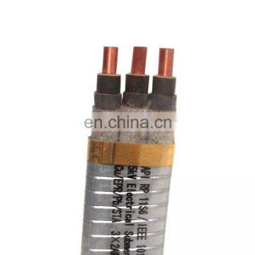 3x42mm2 Electric Submersible Oil Pump Cable ESP Cable