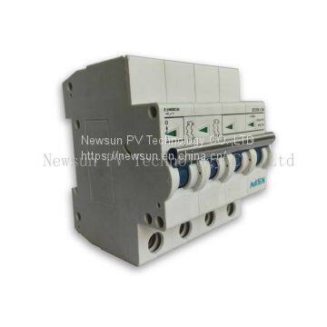 Solar DC and AC Moulded Case Circuit Breaker 1-4P at 250-150VDC photo-4