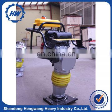 Gasoline honda power earth sand soil wacker jumping jack compactor tamper vibrating tamping rammer