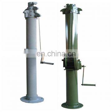 Vehicle 9m Military Crank up Manual Mast Pole With Rotation 360 Degree photo-3