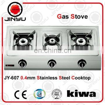 sales hot 3 burner restaurant equipment gas stove