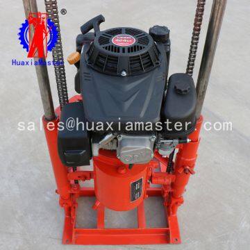 QZ-2C Gasoline Engine Sampling Drilling Rig/borehole Machine Working