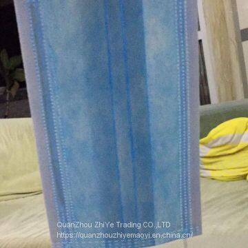 Disposable Earloop Face Mask,Thick 3-Ply Masks with Elastic Ear Loop,Breathable Non-woven Dust Filter Face Mask