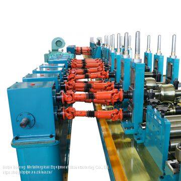 Carbon Steel Tube Rectangle Circle Round Square Hollow Production Pipe Welding Making Machine Duct Roll Forming Line