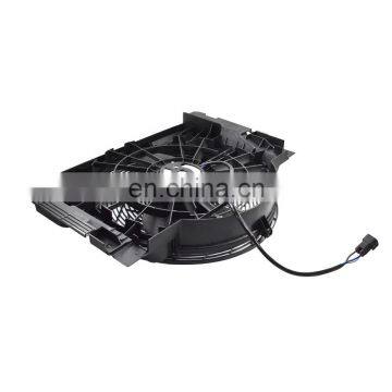 A/C AC Radiator Condenser Cooling Fan Fit For 00-06 BMW E53 X5 5 Blade 64546921381 photo-3