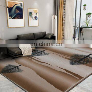 Attraction carpet simple floor carpet print  bedroom sofa carpet for living room