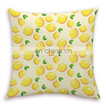 New arrival yellow luxury  cushion cover printed cushion cover with competitive price