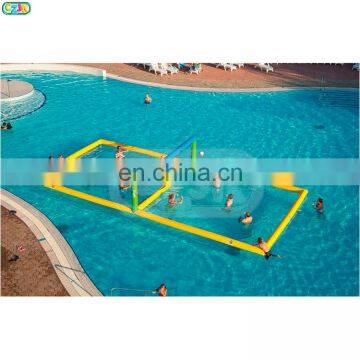 commercial cheap water aqua inflatable Beach volleyball court for sale