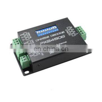 PX24506 DMX512 Decoder Driver LED Amplifier Controller RGB photo-5