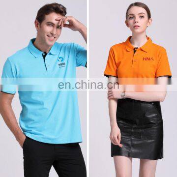 Custom Printing Women Man Polo T Shirt For Sale photo-2