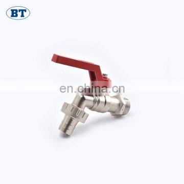 BT2003 Top Sale Brass Forged Bibcock Tap Valve With Red Handle photo-6