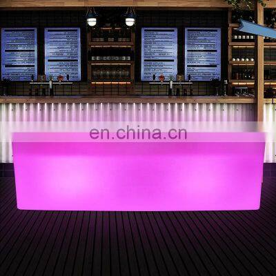 China Wholesale Beer Wine Champagne Led Custom Glowing Ice Bucket,led Ice Cooler photo-3