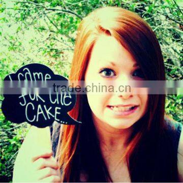Wedding Photo Booth Props Signs Speech Bubbles on a Stick Party Shower Decor SW014 Quality Choice photo-3