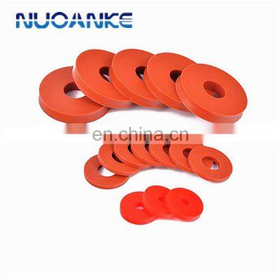 China Manufacturer Silicone Flat Gasket VMQ FKM NBR Square O Ring Rubber Flat Washer