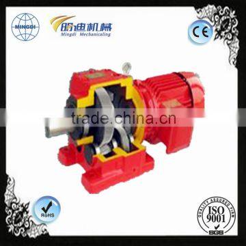 R series vertical inline geared motor servo motor gearbox