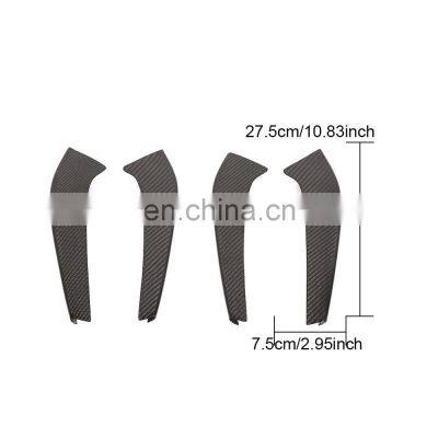 Carbon Fiber Front Bumper Vent Trims for Mercedes Benz AMG GT R 2016-2018 photo-5