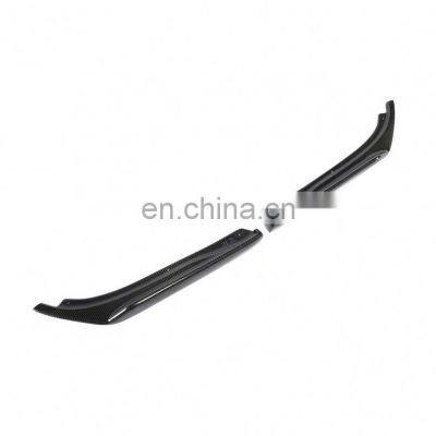 Carbon Fiber Car Rear Splitter for Infiniti Q50 Hybrid Sedan 4-Door 14-17 photo-3