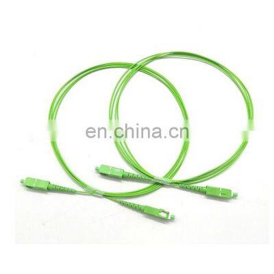 Green Patch Cord SC APC 1.6mm 3.5meter Singlemode Simplex Fiber Optical Cable Jumper Patch Cord photo-2