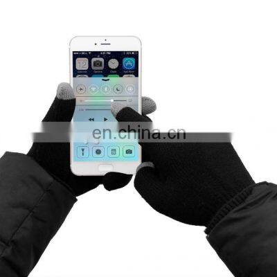 Knitting Winter Warm Cell Phone Gloves For Touch Screen