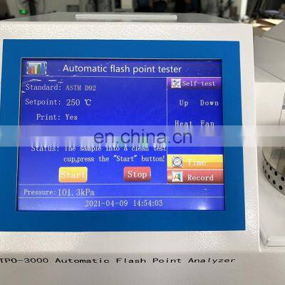 Petroleum ASTM D92 Fire Point Tester Automatic Cleveland Open Cup Flash Point Apparatus photo-4