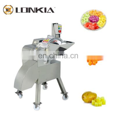 LONKIA China Hot Sale Vegetable Cube Cutting Machine Fruit Vegetable Dice Making Machine