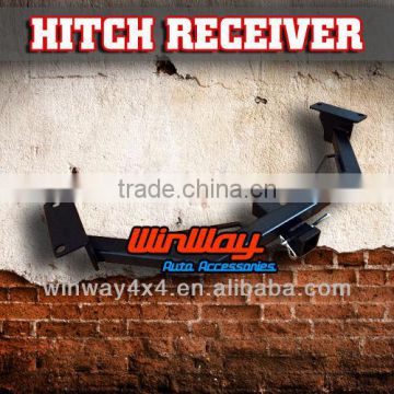 Black Powder Coated Steel Tow Bar For 2015 Toyota Hilux Revo