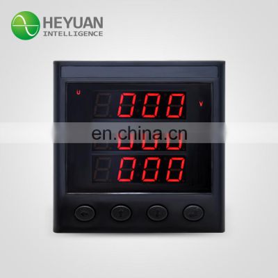 MS3UI7E3 digital three phase electric voltmeter ammeter energy meter