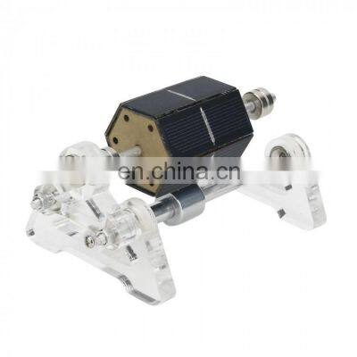 Assembled Creative Magnetic Levitation Solar Motor for Magnetic Levitation Ornaments Technology Gift photo-2