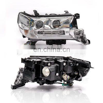 2016 Original Style Head Light Head Lamp Front Bumper Light for Land Cruiser FJ200 GRJ200 2008-2015 upgrade