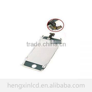 Mobile Phone Lcd for iphone 4 4s LCD Touch Screen+Lcd Display Assembly+Frame Complete White Black Replacement