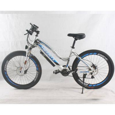 Aluminum Alloy Electric Mountain Bike 6 Speed 26*16 Inch