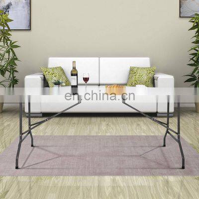 Fast Shipping Portable Folding Easy Fold 183cm Folding Bbq Rectangle Plastic Camping Picnic Dining Outdoor Table photo-5